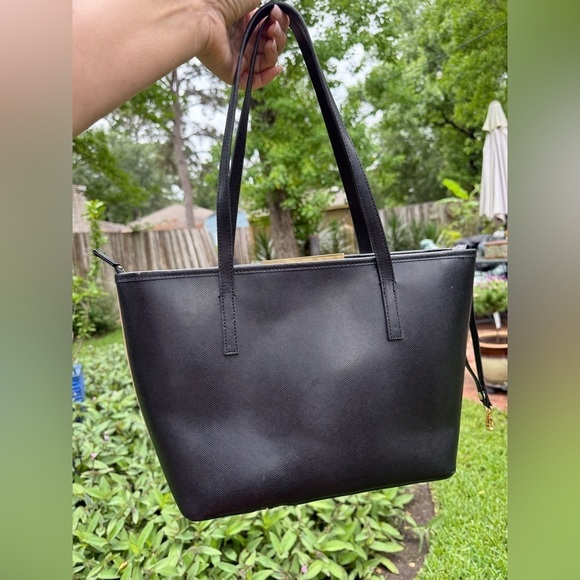 ▶️ Ted Baker ◀️ Two Tone Zippered Tote - Picture 5 of 14